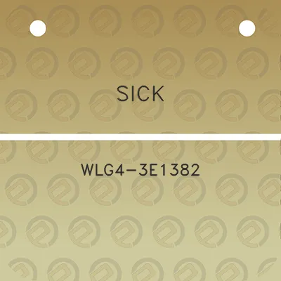 sick-wlg4-3e1382