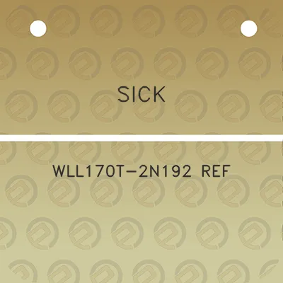 sick-wll170t-2n192-ref