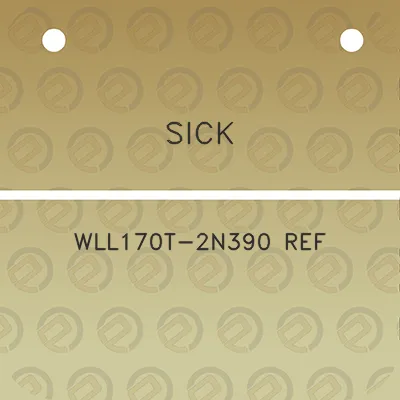 sick-wll170t-2n390-ref