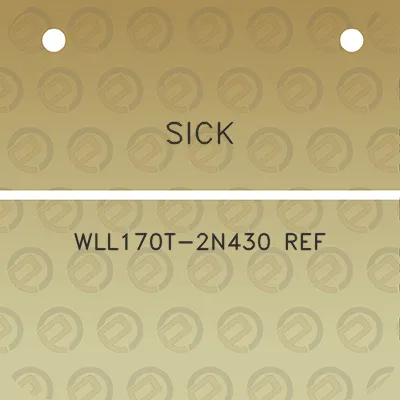 sick-wll170t-2n430-ref