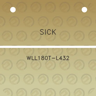 sick-wll180t-l432