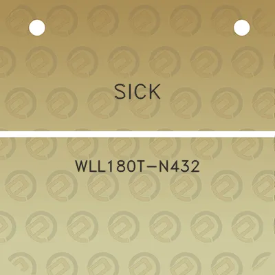 sick-wll180t-n432