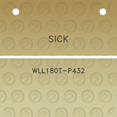 sick-wll180t-p432