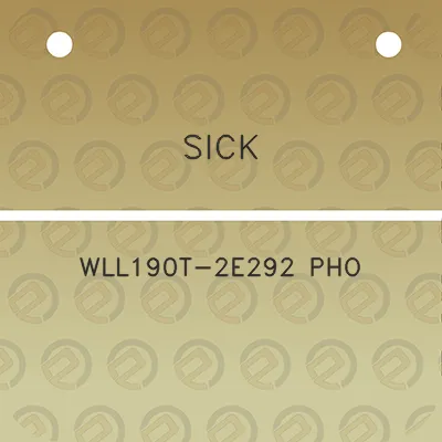 sick-wll190t-2e292-pho