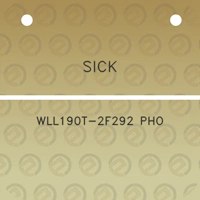 sick-wll190t-2f292-pho