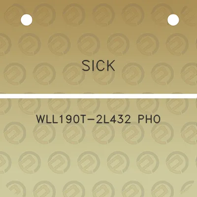 sick-wll190t-2l432-pho