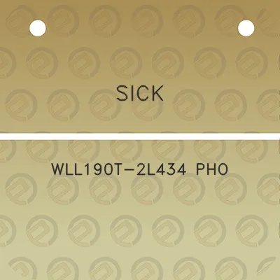 sick-wll190t-2l434-pho