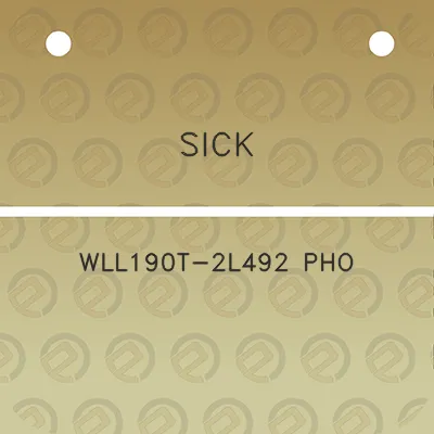 sick-wll190t-2l492-pho