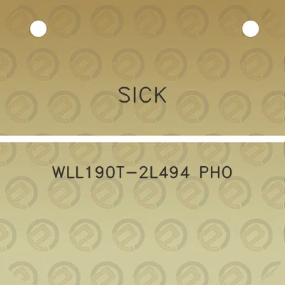 sick-wll190t-2l494-pho