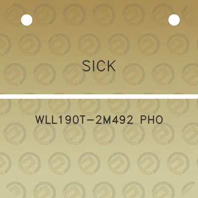 sick-wll190t-2m492-pho