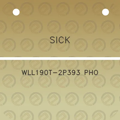 sick-wll190t-2p393-pho