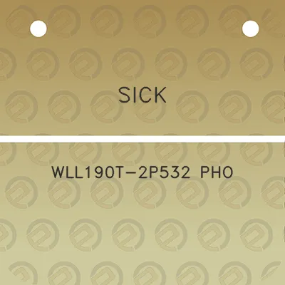 sick-wll190t-2p532-pho