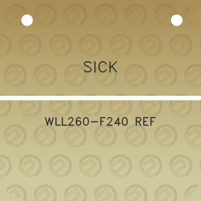 sick-wll260-f240-ref