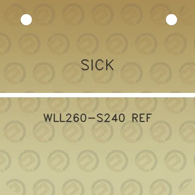 sick-wll260-s240-ref