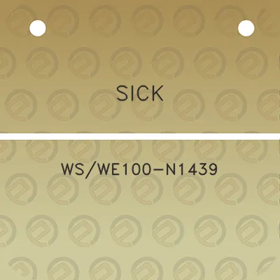 sick-wswe100-n1439