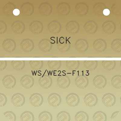 sick-wswe2s-f113