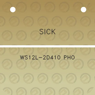 sick-ws12l-2d410-pho