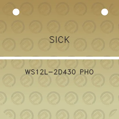 sick-ws12l-2d430-pho