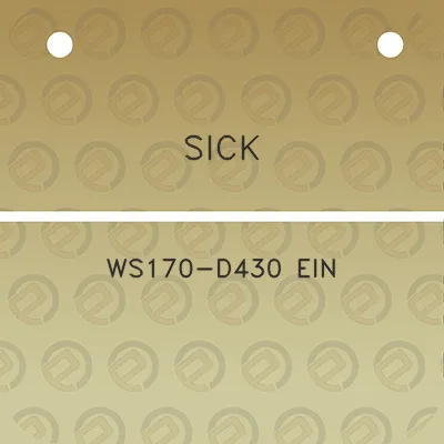 sick-ws170-d430-ein