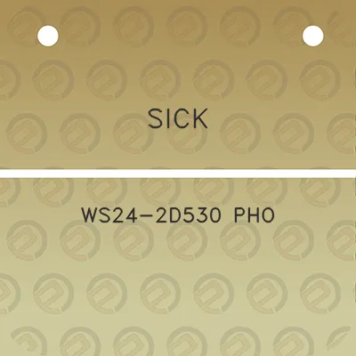 sick-ws24-2d530-pho