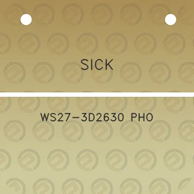 sick-ws27-3d2630-pho