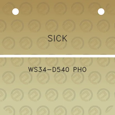 sick-ws34-d540-pho