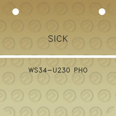 sick-ws34-u230-pho