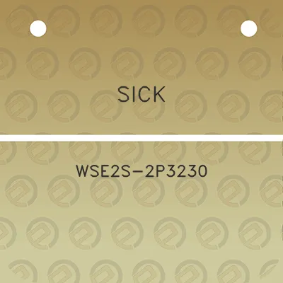 sick-wse2s-2p3230