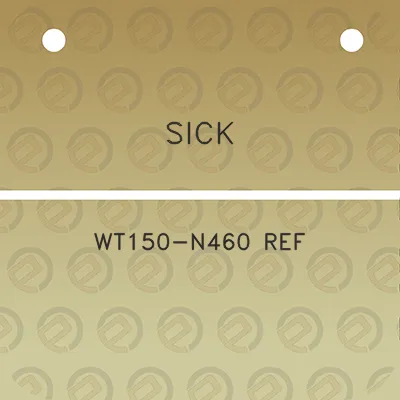 sick-wt150-n460-ref