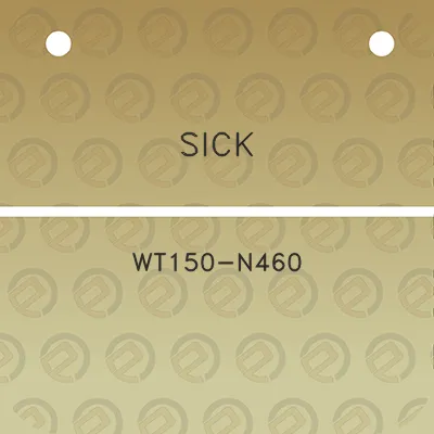 sick-wt150-n460