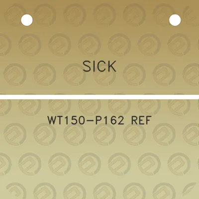 sick-wt150-p162-ref