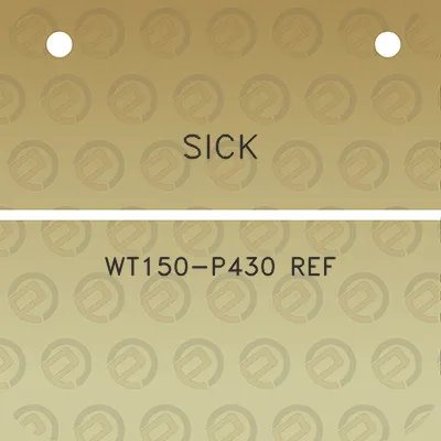 sick-wt150-p430-ref