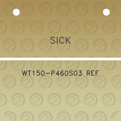 sick-wt150-p460s03-ref