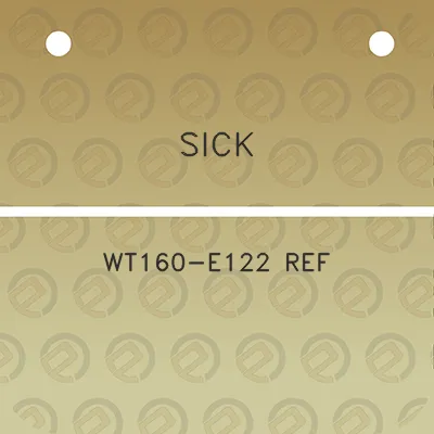 sick-wt160-e122-ref