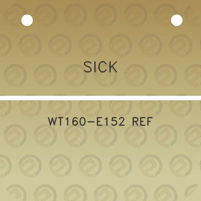 sick-wt160-e152-ref