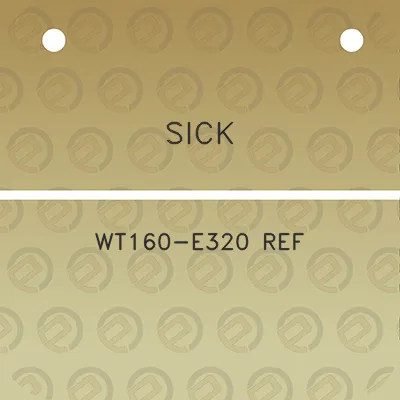 sick-wt160-e320-ref