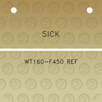 sick-wt160-f450-ref