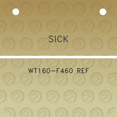 sick-wt160-f460-ref