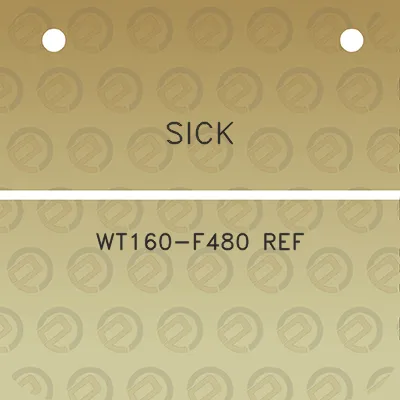 sick-wt160-f480-ref