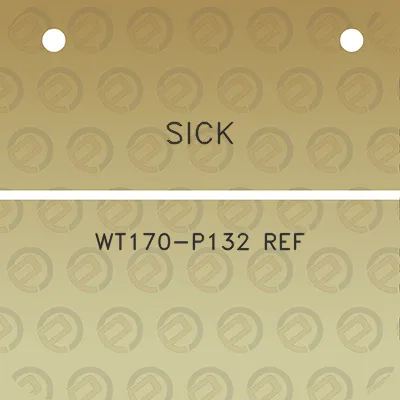 sick-wt170-p132-ref