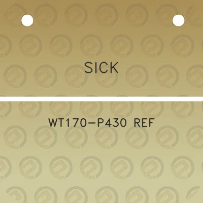 sick-wt170-p430-ref