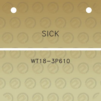 sick-wt18-3p610