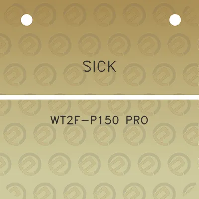 sick-wt2f-p150-pro