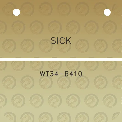 sick-wt34-b410