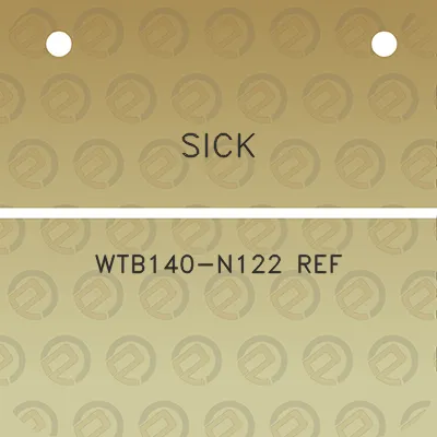 sick-wtb140-n122-ref