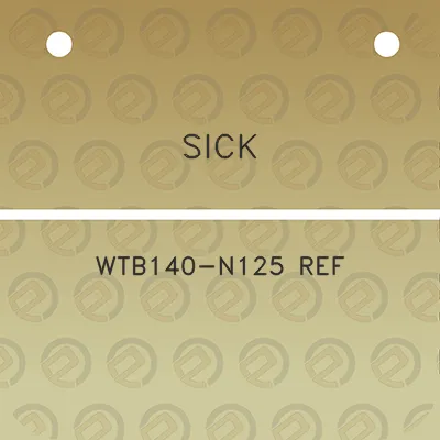 sick-wtb140-n125-ref