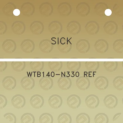 sick-wtb140-n330-ref