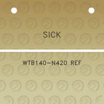 sick-wtb140-n420-ref