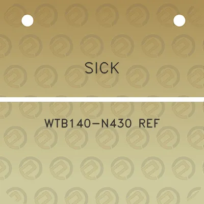 sick-wtb140-n430-ref