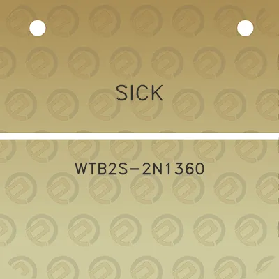 sick-wtb2s-2n1360